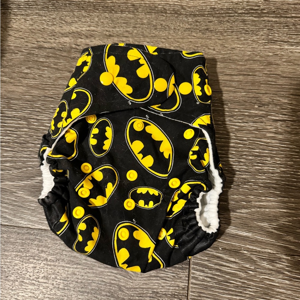 Sassycloth- batman OS pocket cloth diaper